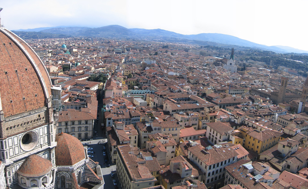 Florence Viewed from Giotto's Tower (Campanile)